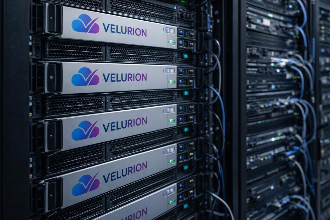 Server-Rack im Rechenzentrum